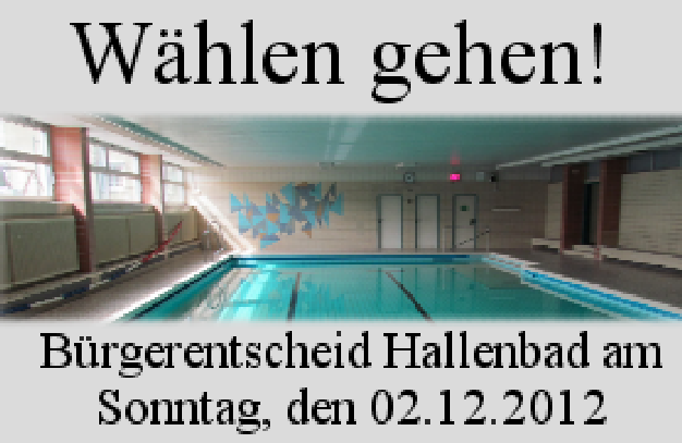 Bürgerentscheid Hallenbad