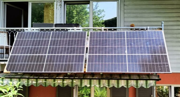 Förderung von Miniphotovoltaikanlagen sog. Balkonkraftwerken